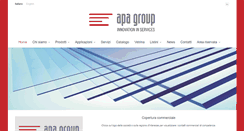 Desktop Screenshot of apagroup.net